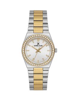 Daniel Klein - Silver Face for Women Two-Tone Watch-DK.1.13949-4 (M)