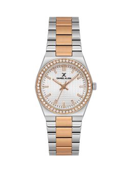 Daniel Klein - Timepiece Two-Tone Bracelet, Silver Dial Watch-DK.1.13949-6 (M)