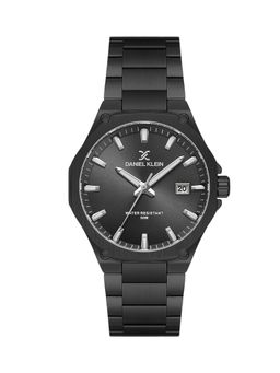 Daniel Klein - Casual Black Watch for Mens-DK.1.13999-5 (M)