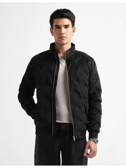 Arrow Sports - Black Men Regular Fit Solid Puffer Jacket