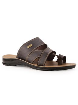 Bata - Solid Brown Sandals