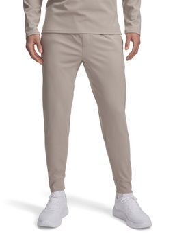 Under Armour - Men Meridian Beige Solid Joggers