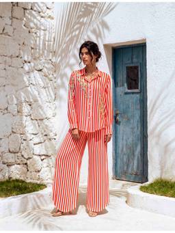 NAUTANKY INDIA - Ludo Lane Striped Co-Ord Set