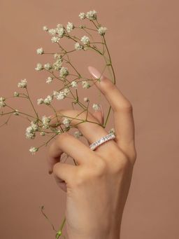 Avior Jewels - White Baguette Ring