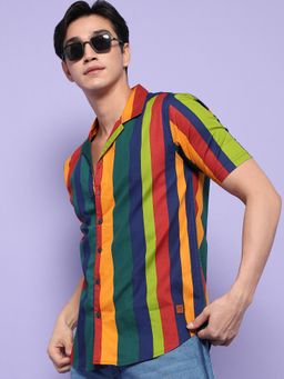 Campus Sutra - Men Stylish Casual Shirt - Multi-color