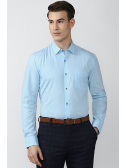 Peter England - Men Blue Slim Fit Formal Shirt