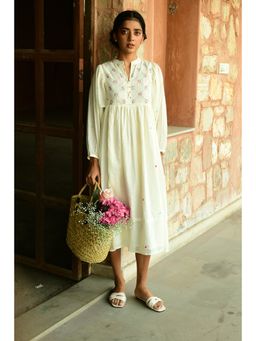 ROHO - Womens Dress - Cream