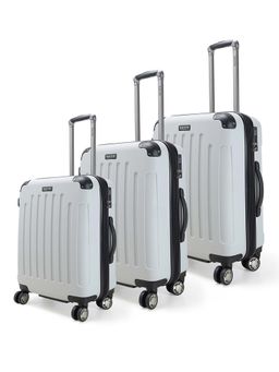 Kenneth Cole - Renagde ABS Expandable Trolley Bag | Light Grey