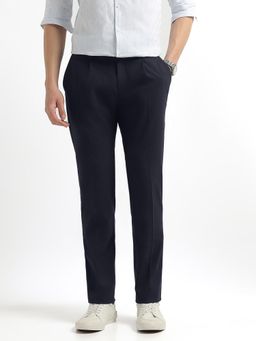 Arrow Newyork - Men Twill Pleated Front Trouser