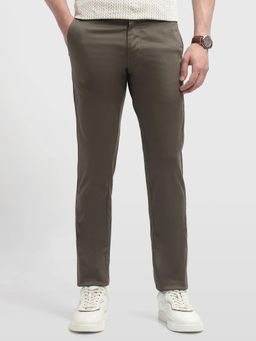 Arrow Sports - Men Bronson Slim Fit Satin Trouser