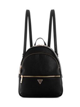 Guess - Black Textured Manhattan Large Backpack