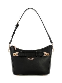Guess - Black Solid Gregoria Top Zip Handbag