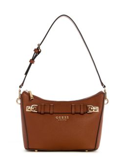 Guess - Cognac Solid Gregoria Top Zip Handbag