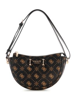 Guess - Espresso Logo Printed Silia Handbag
