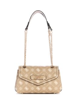 Guess - Biscotti Logo Printed Silia Crossbody Sling Bag