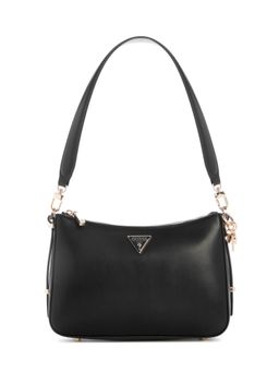 Guess - Black Solid Daryna Top Zip Handbag