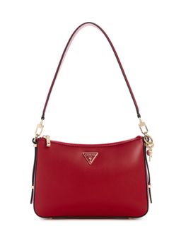 Guess - Red Solid Daryna Top Zip Handbag
