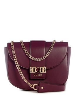 Guess - Wine Solid Jane Convertible Crossbody Sling Bag