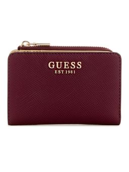 Guess - Wine Textured Bolena Zip Around Card Case