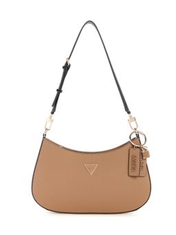 Guess - Tan Textured Noelle Top Zip Handbag