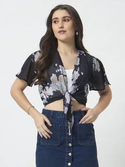 Trend Arrest - Blue Waterfall Shrug