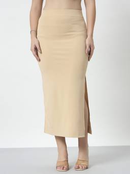 Trend Arrest - Beige Pencil Skirt