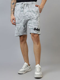 Free Authority - Official Batman Printed Regular Fit Shorts for Men