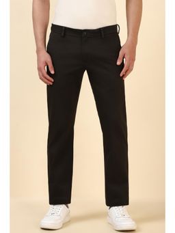 Allen Solly - Men Brown Solid Casual Trousers