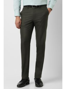 Van Heusen - Green Formal Trousers