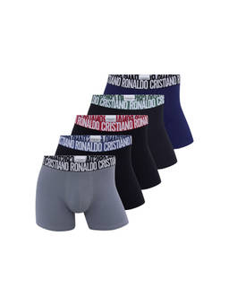 CR7 Cristiano Ronaldo - Men Premium Cotton Stretch Trunks - Pack of 5