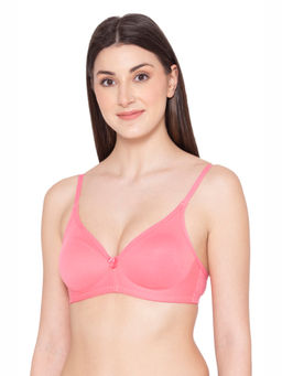 Groversons Paris Beauty - Women Everyday T-shirt Bra - Pink