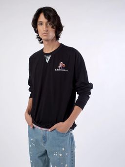 WOODLAND - Men's Black T-Shirt