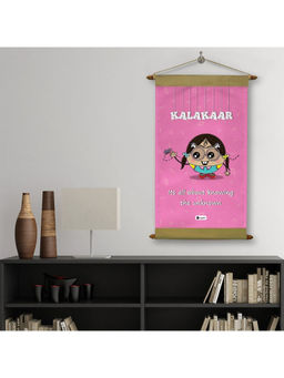 Indigifts - Kalakaar Printed Scroll Message Card 17x9.5 Inches