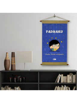 Indigifts - Friendship Gift for Best Friend Padhaku Printed Scroll Message Card 17x9.5 Inches