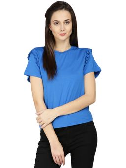 Gipsy - Blue Fashion Knitted Top