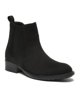 Bruno Manetti - Women Black Round Toe Casual Boots