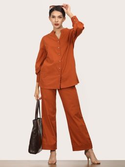 Saltpetre - Women Orange Co-Ord (Set of 2)