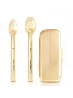 StarAndDaisy - BPA-Free Silicone Feeding Spoons-Orange-18-24 Months