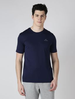Alcis - Navy Blue Running Round Neck T-shirt