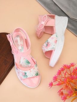 steprite - Girls Wedges Sandals Pink