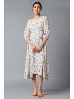 W - White Floral Dress