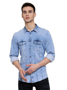 Pepe Jeans - Men's Mid Wash Shirt