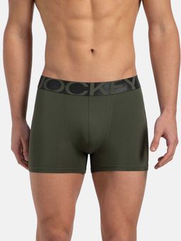 Jockey - IC28 Men Tactel Microfiber Elastane Stretch Solid Trunk - Thyme
