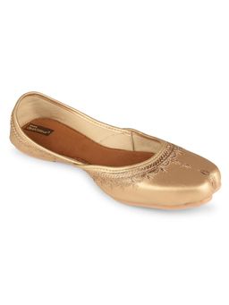 Desi Colour - Gold Lucky Juttis