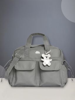 Mi Arcus - Grey Multi Purpose Diaper Bag with Diaper Changing Sheet