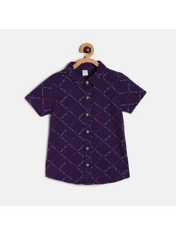 MINI KLUB - Kids Boys Purple Shirt