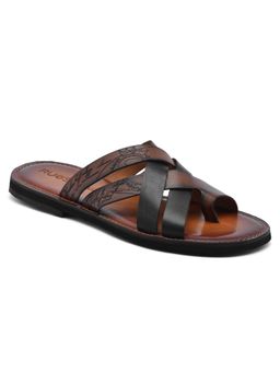 Ruosh - Men Footwear Dress Casual Open Brown