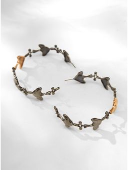 Outhouse - Shroomhead Hoops In Dual Tone Finish