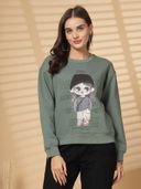 Green color option, Sold out, Currently selected