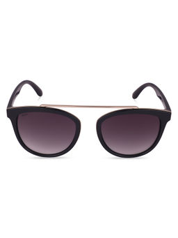 Scott Sunglasses - Grey Lens Rectangular UV Protected Sunglass Full Rim Black Frame With UV Protection